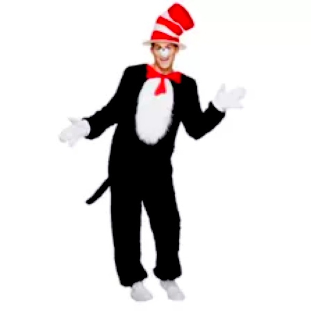 Spirit Halloween Cat in the Hat Adult Costume (sm/md)